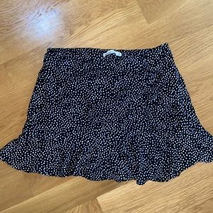 Abercrombie & Fitch Polka Dot Mink Skort Size M